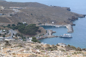 View towards the village of Sfakia